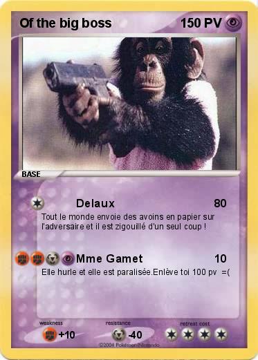 Pokemon Of the big boss
