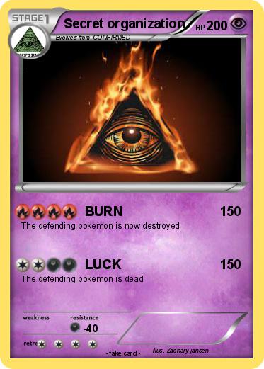 Pokemon Secret organization