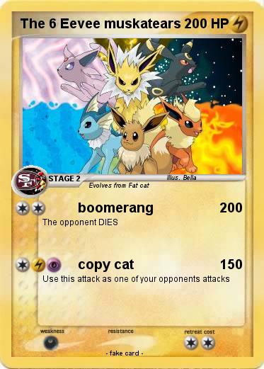 Pokemon The 6 Eevee muskatears