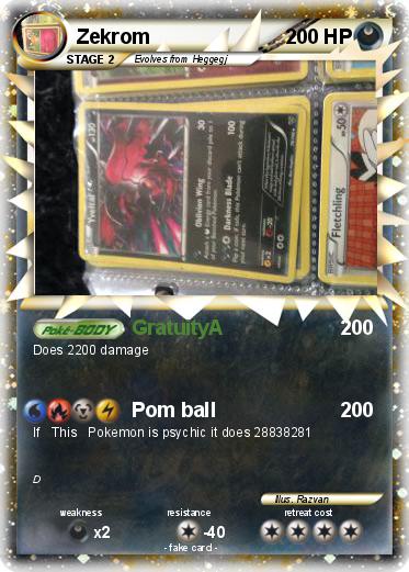 Pokemon Zekrom