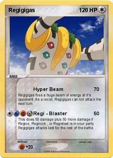 Pokemon Regigigas