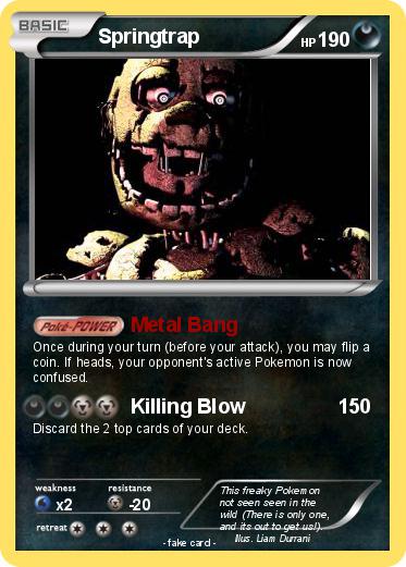 Pokemon Springtrap