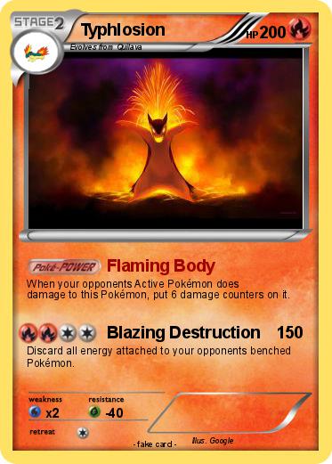 Pokemon Typhlosion