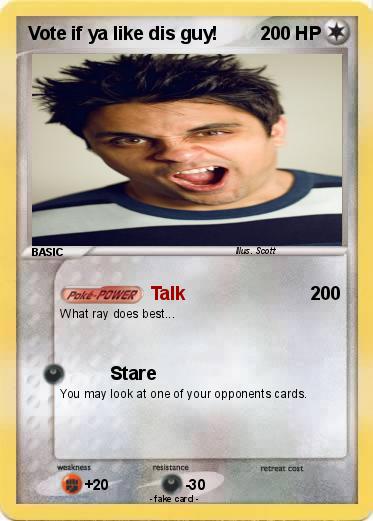 Pokemon Vote if ya like dis guy!