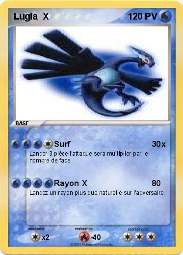 Pokemon Lugia  X