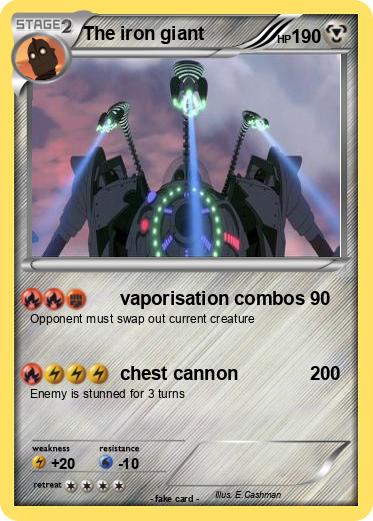 Pokemon The iron giant