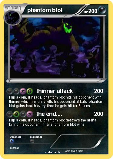 Pokemon phantom blot