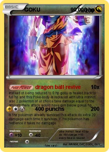 Pokemon GOKU                    90,000 hp