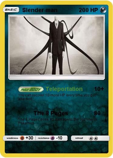 Pokemon Slender man