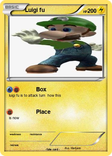 Pokemon Luigi fu