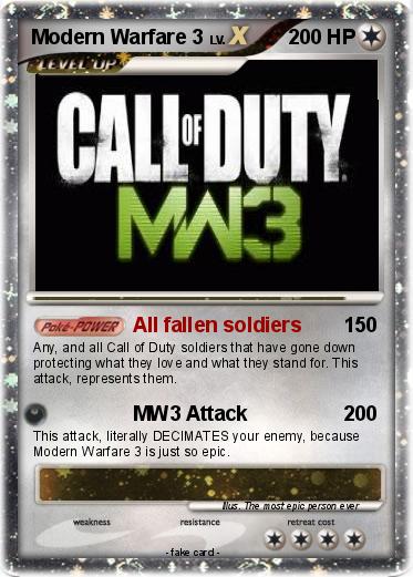 Pokemon Modern Warfare 3