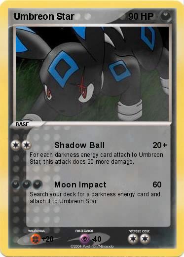 Pokemon Umbreon Star