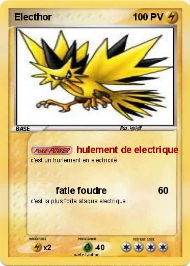 Pokemon Electhor