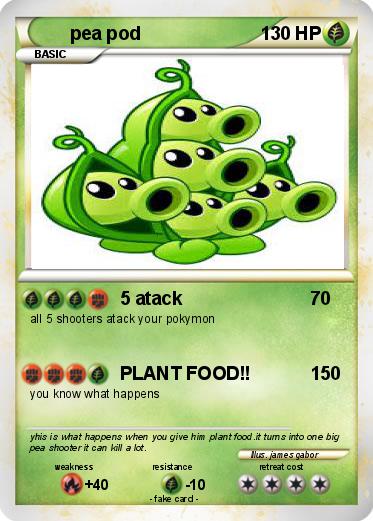 Pokemon pea pod