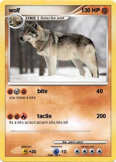 Pokemon wolf