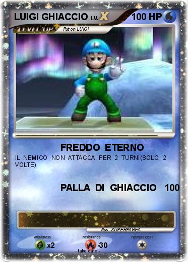Pokemon LUIGI GHIACCIO
