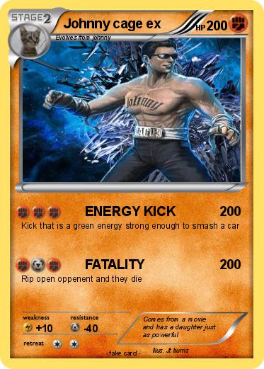 Pokemon Johnny cage ex