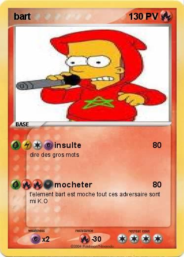Pokemon bart
