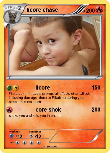 Pokemon licore chase
