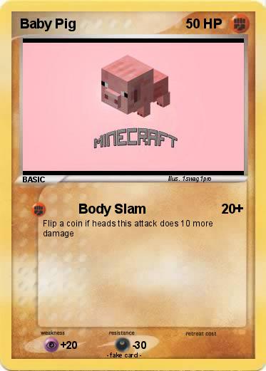 Pokemon Baby Pig