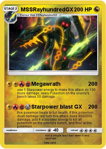 Pokemon MSSRayhundredGX