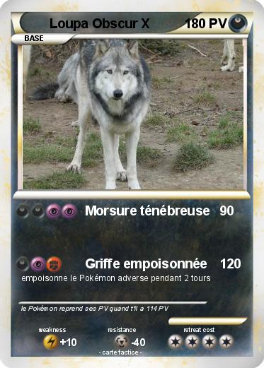 Pokemon Loupa Obscur X