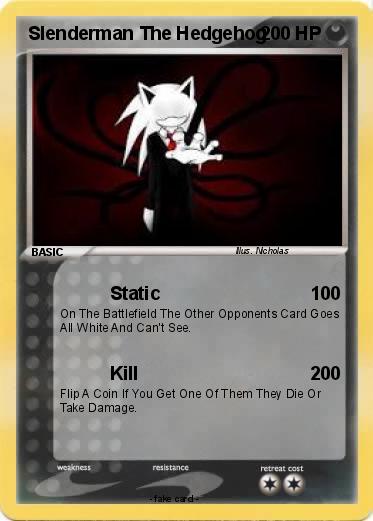 Pokemon Slenderman The Hedgehog