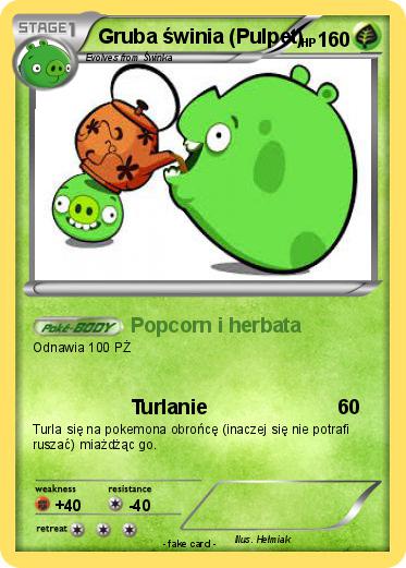Pokemon Gruba świnia (Pulpet)