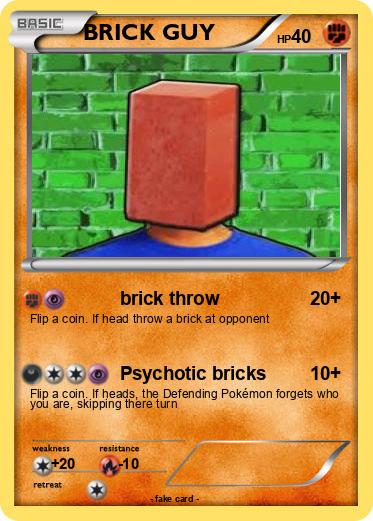Pokemon BRICK GUY