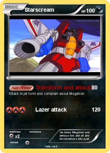 Pokemon Starscream