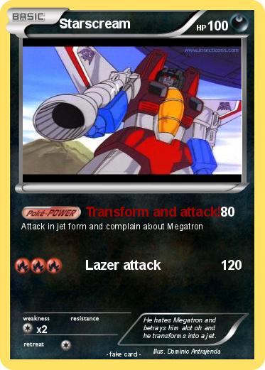 Pokemon Starscream
