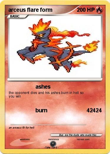 Pokemon arceus flare form