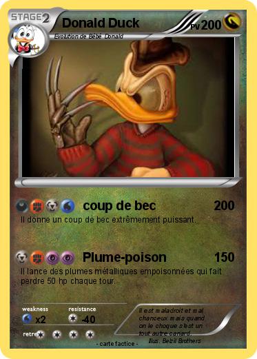 Pokemon Donald Duck