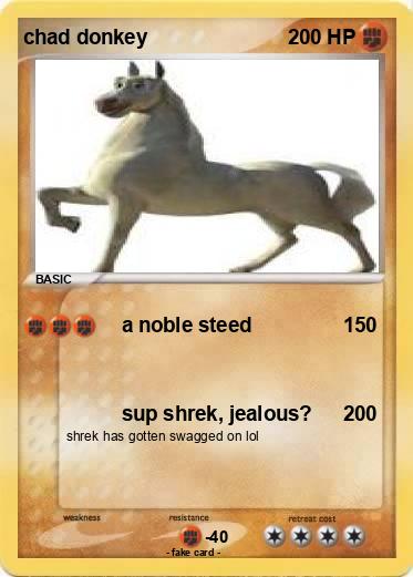Pokemon chad donkey