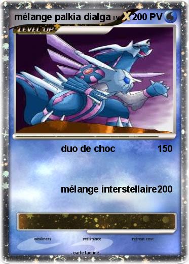 Pokemon mélange palkia dialga