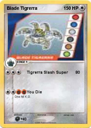 Pokemon Blade Tigrerra