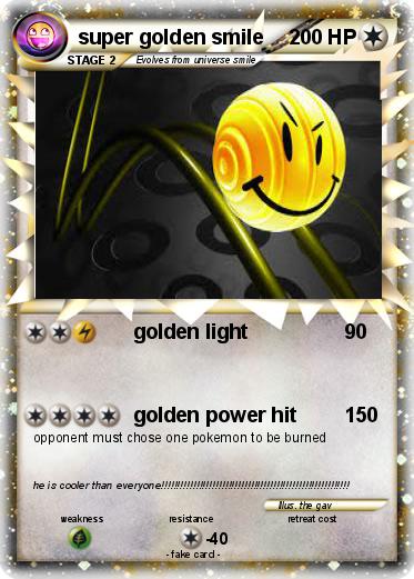 Pokemon super golden smile