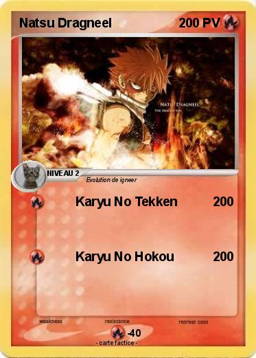 Pokemon Natsu Dragneel