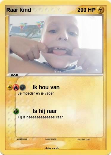 Pokemon Raar kind
