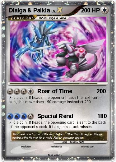Pokemon Dialga & Palkia