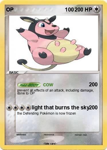 Pokemon OP                                   100