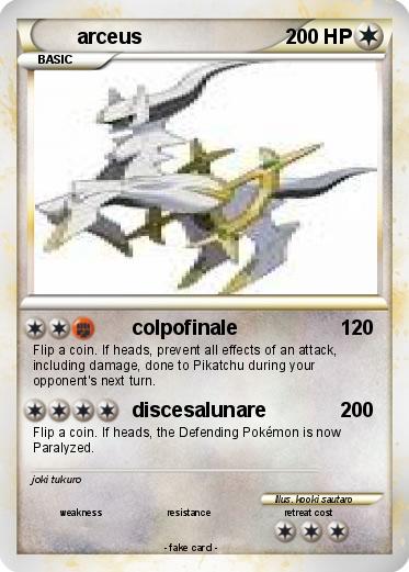 Pokemon arceus