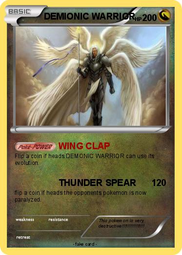 Pokemon DEMIONIC WARRIOR