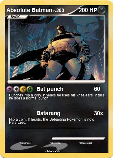 Pokemon Absolute Batman