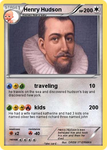 Pokemon Henry Hudson