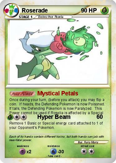 Pokemon Roserade