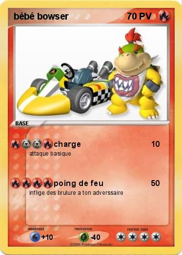 Pokemon bébé bowser