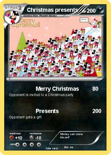 Pokemon Christmas presents