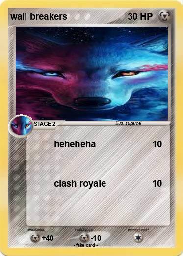 Pokemon wall breakers