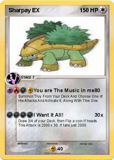 Pokemon Sharpay EX